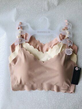 Danskin  Invisible Support  BRAS, Removable Cups 3-set   Size : M